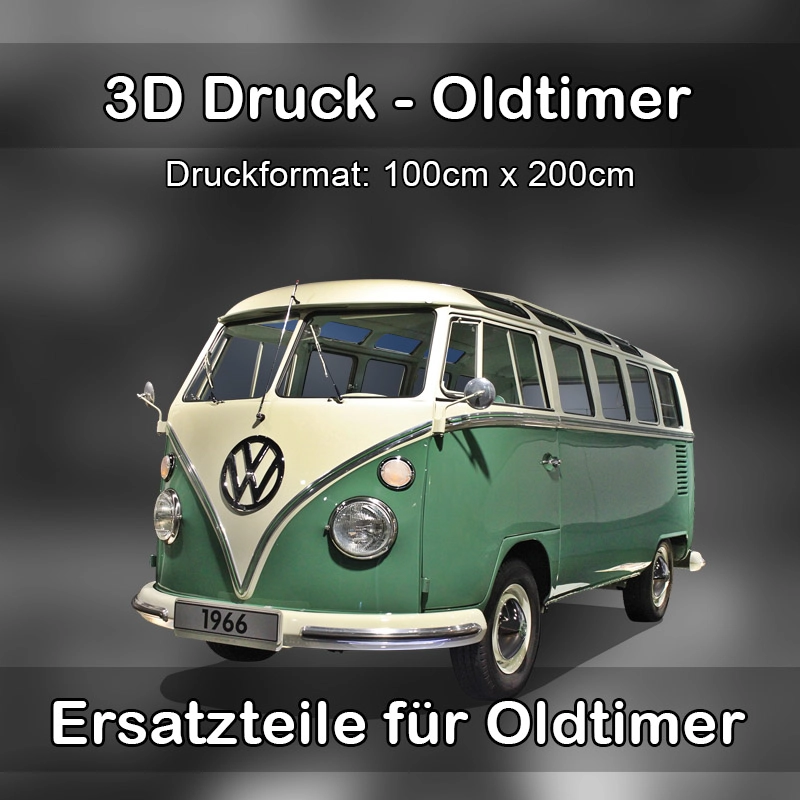 Großformat 3D Druck für Oldtimer Restauration in Heßheim 