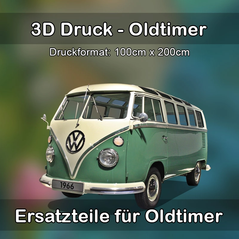 Großformat 3D Druck für Oldtimer Restauration in Hessisch Lichtenau 