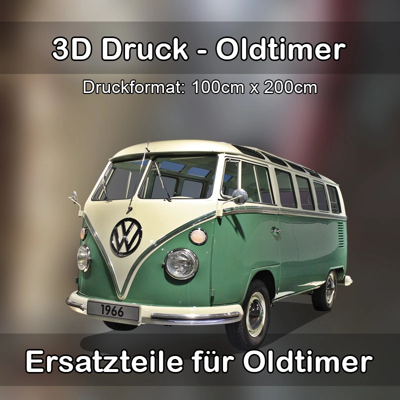 Großformat 3D Druck für Oldtimer Restauration in Hessisch Oldendorf 