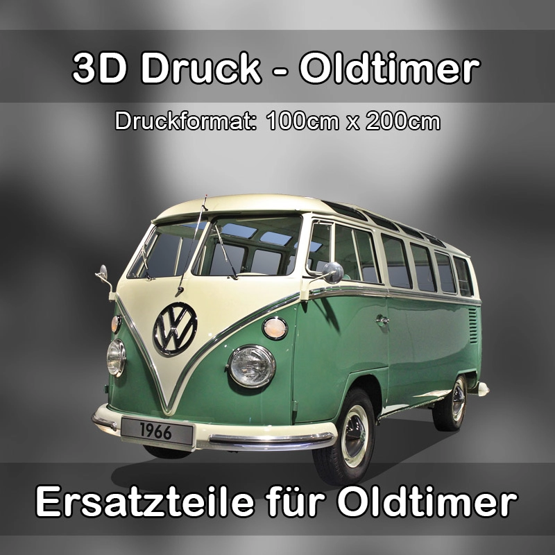 Großformat 3D Druck für Oldtimer Restauration in Hettstadt 