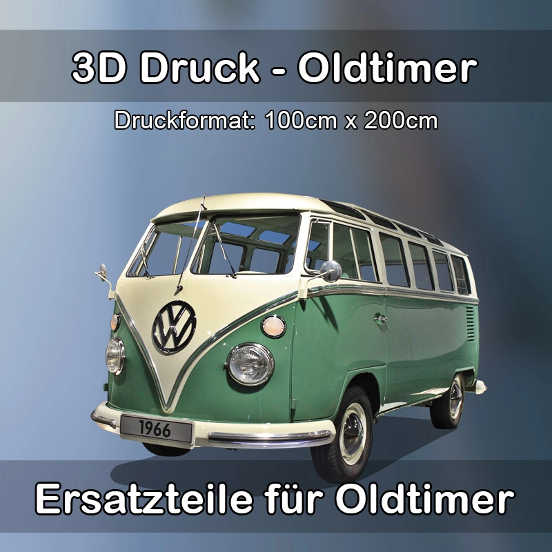 Großformat 3D Druck für Oldtimer Restauration in Hettstedt 