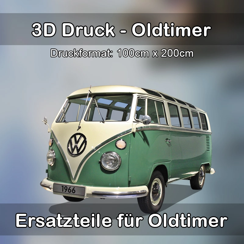 Großformat 3D Druck für Oldtimer Restauration in Heusenstamm 