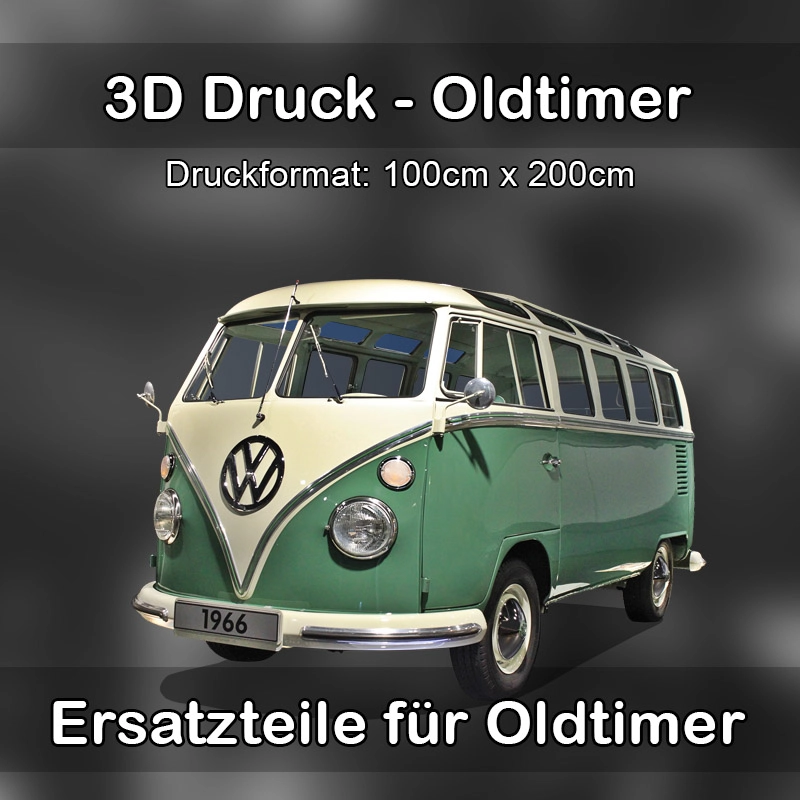 Großformat 3D Druck für Oldtimer Restauration in Hilchenbach 