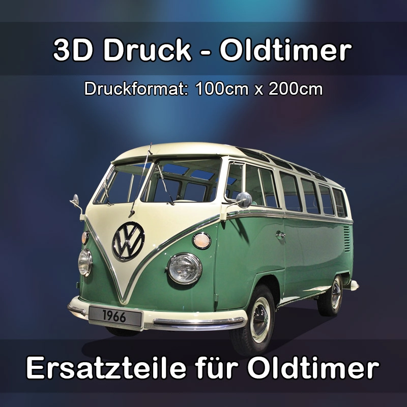 Großformat 3D Druck für Oldtimer Restauration in Hildburghausen 