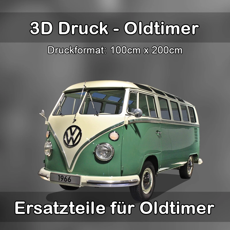 Großformat 3D Druck für Oldtimer Restauration in Hildesheim 