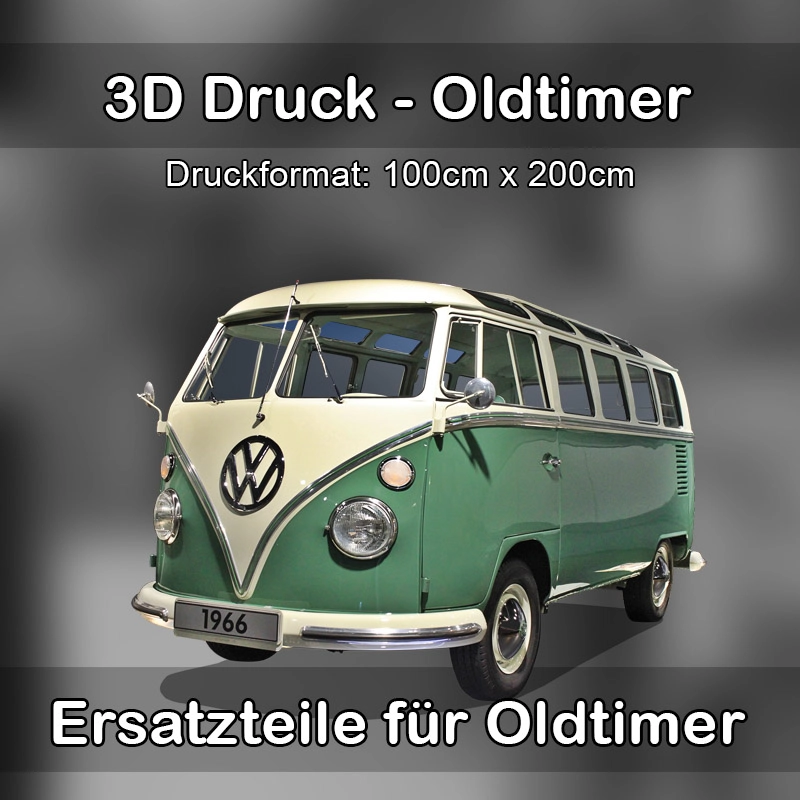 Großformat 3D Druck für Oldtimer Restauration in Hildrizhausen 