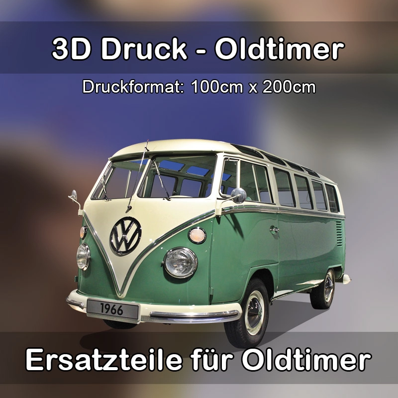 Großformat 3D Druck für Oldtimer Restauration in Hilpoltstein 