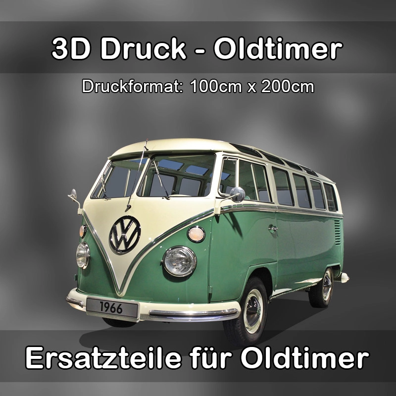 Großformat 3D Druck für Oldtimer Restauration in Hilzingen 