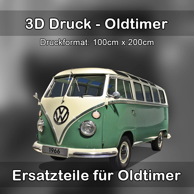 Großformat 3D Druck für Oldtimer Restauration in Hirschaid 