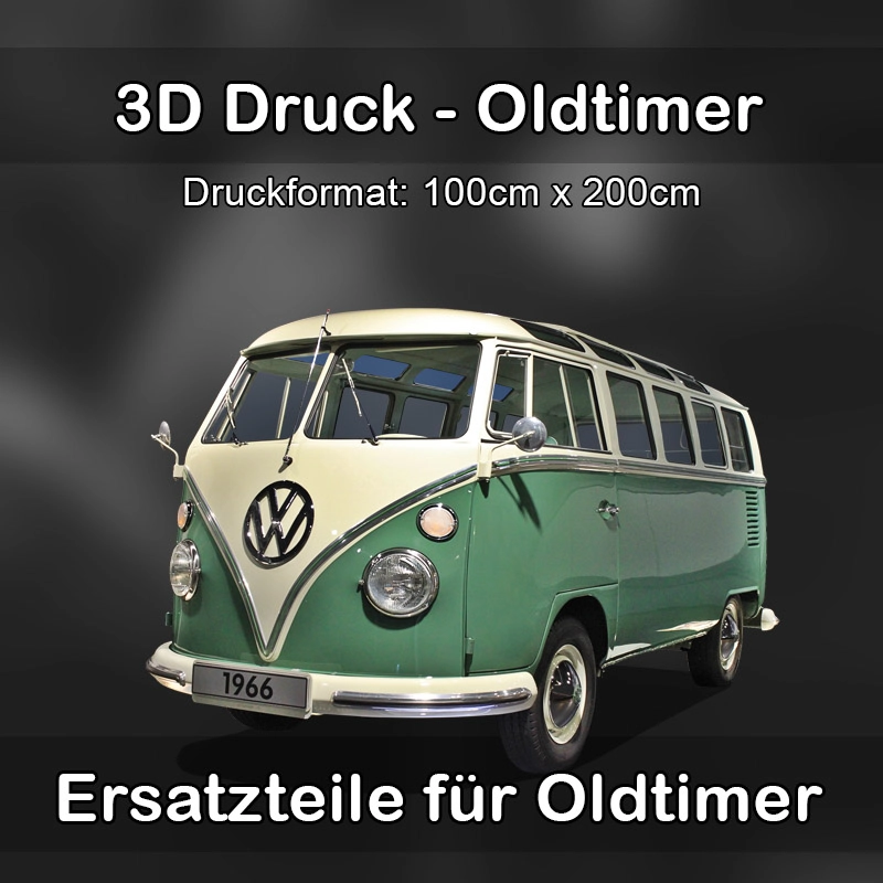 Großformat 3D Druck für Oldtimer Restauration in Hirschau 