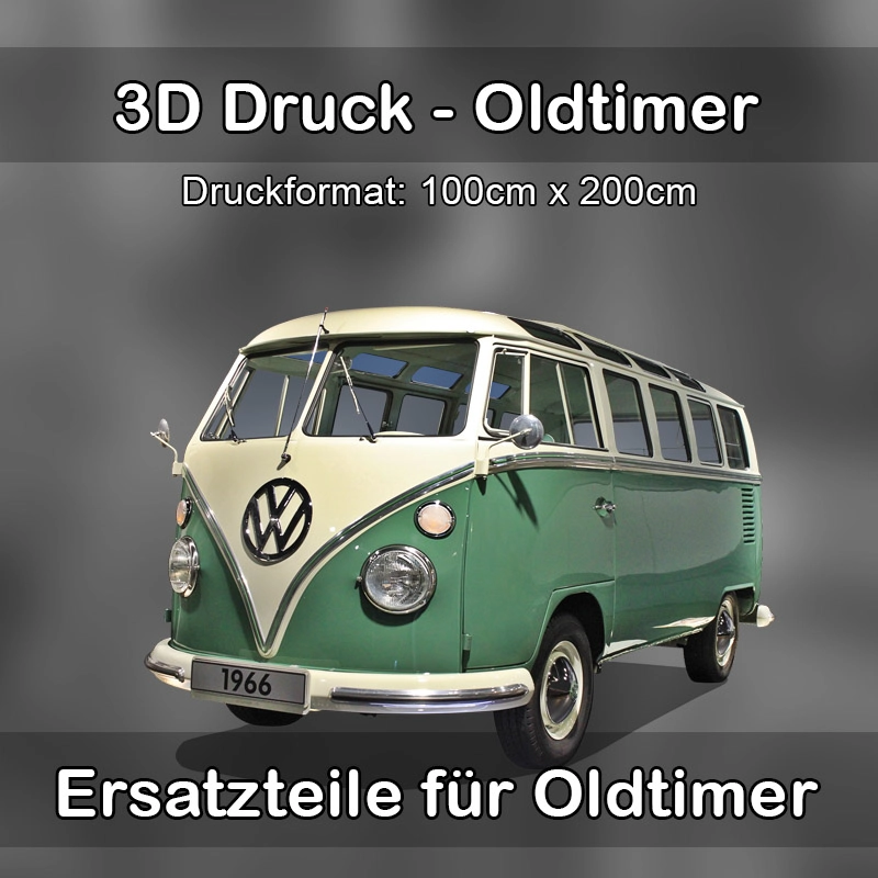 Großformat 3D Druck für Oldtimer Restauration in Hirschberg an der Bergstraße 