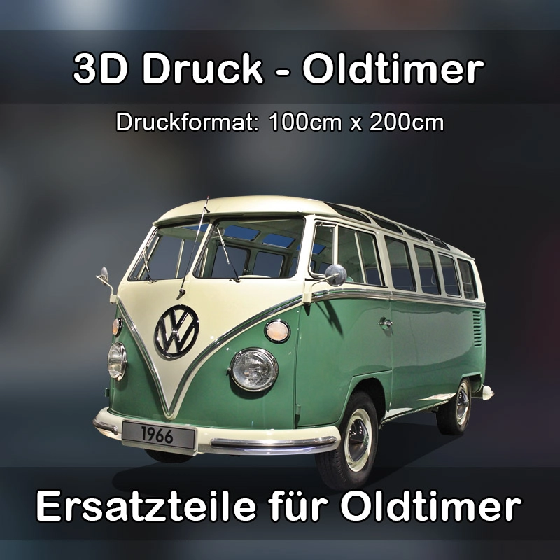 Großformat 3D Druck für Oldtimer Restauration in Hochheim am Main 