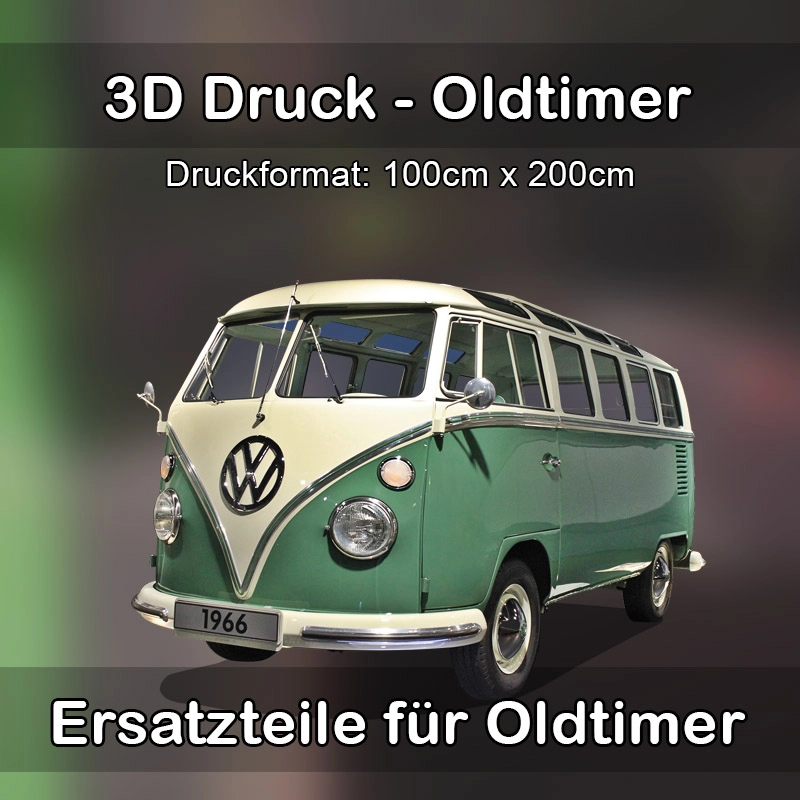 Großformat 3D Druck für Oldtimer Restauration in Hochspeyer 