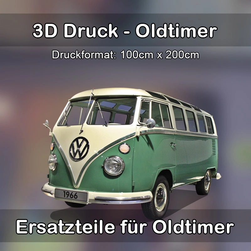 Großformat 3D Druck für Oldtimer Restauration in Hockenheim 