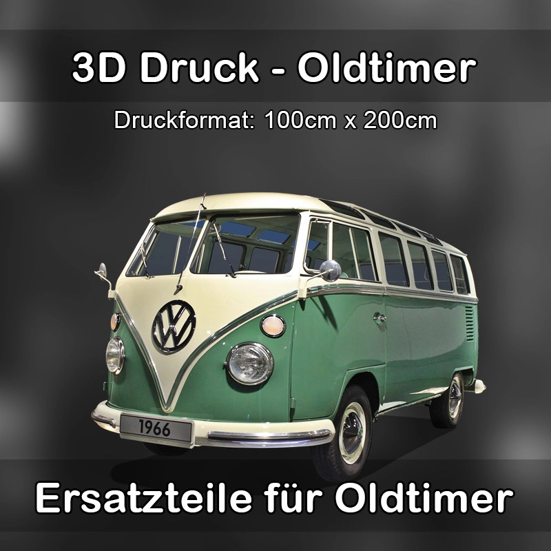 Großformat 3D Druck für Oldtimer Restauration in Höchberg 