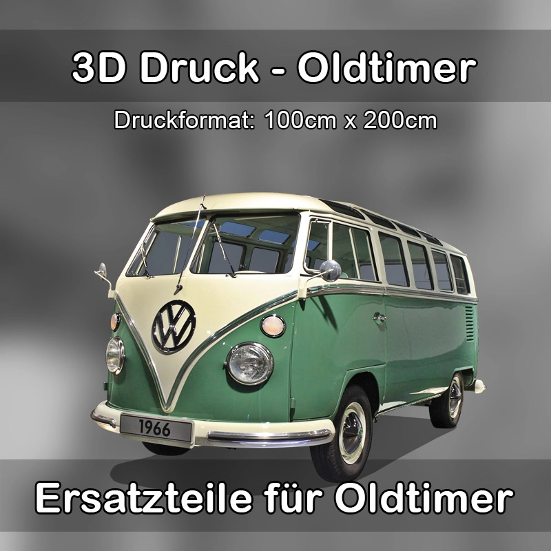 Großformat 3D Druck für Oldtimer Restauration in Hösbach 