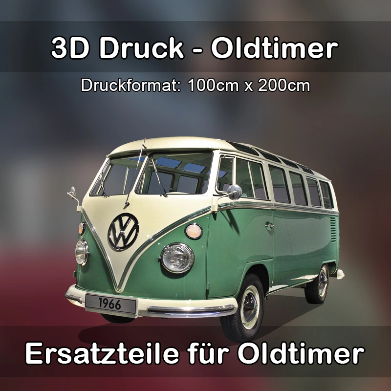 Großformat 3D Druck für Oldtimer Restauration in Hofheim in Unterfranken 