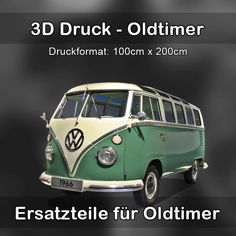 Großformat 3D Druck für Oldtimer Restauration in Hofkirchen 