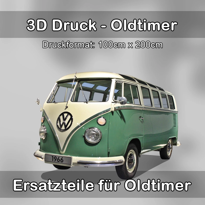 Großformat 3D Druck für Oldtimer Restauration in Hohenbrunn 