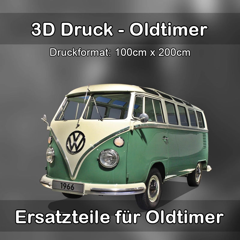 Großformat 3D Druck für Oldtimer Restauration in Hohenlockstedt 