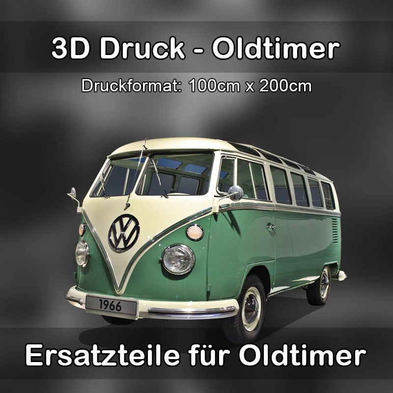 Großformat 3D Druck für Oldtimer Restauration in Hohenroth 