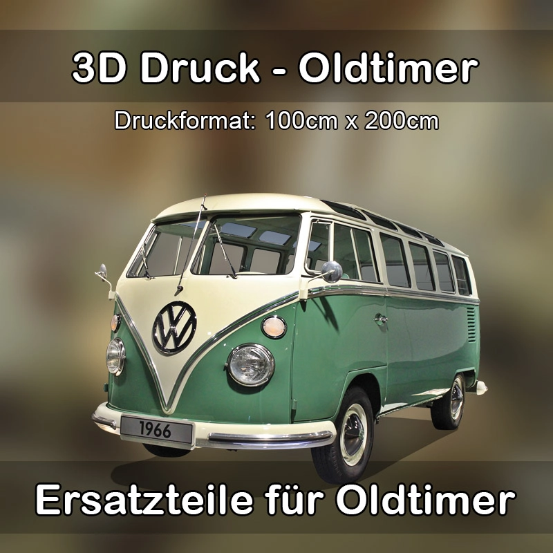 Großformat 3D Druck für Oldtimer Restauration in Hohenthann 