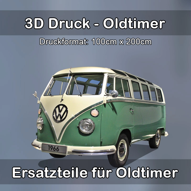 Großformat 3D Druck für Oldtimer Restauration in Hollfeld 