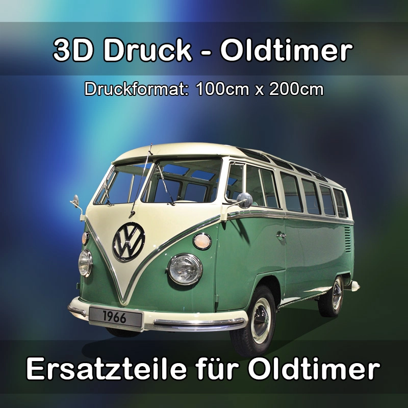 Großformat 3D Druck für Oldtimer Restauration in Holzheim bei Dillingen an der Donau 