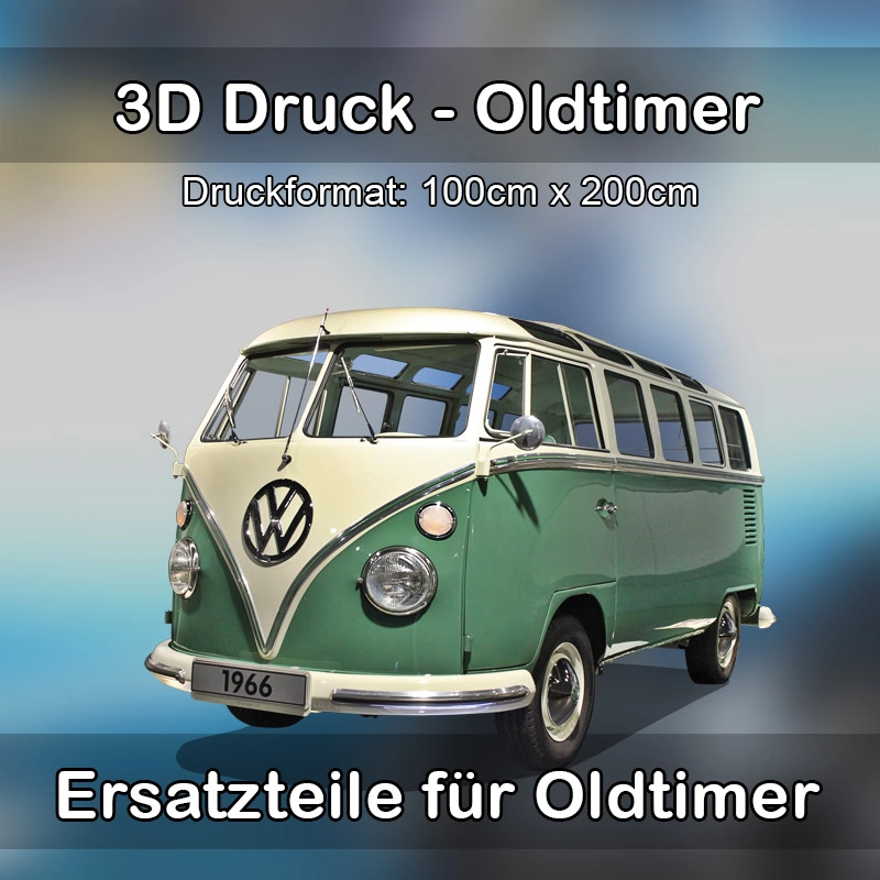 Großformat 3D Druck für Oldtimer Restauration in Holzkirchen (Oberbayern) 