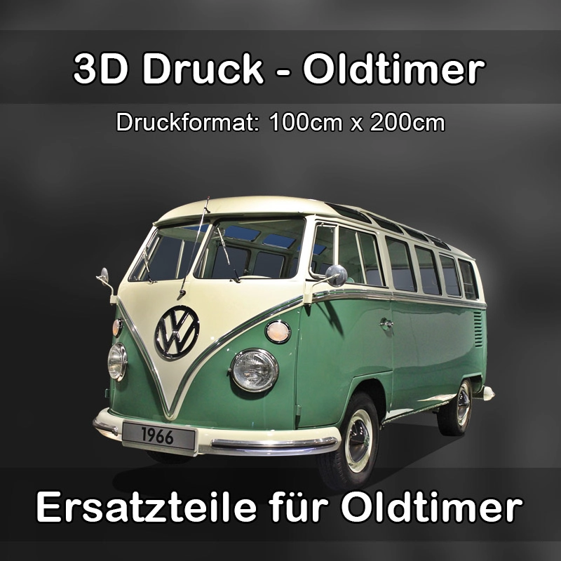 Großformat 3D Druck für Oldtimer Restauration in Horn-Bad Meinberg 