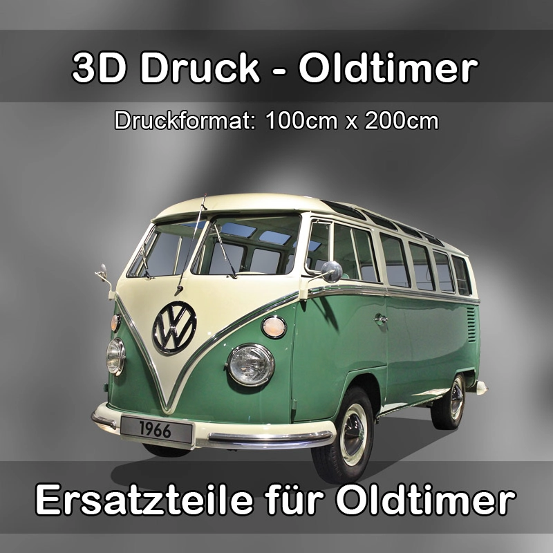 Großformat 3D Druck für Oldtimer Restauration in Hornberg 