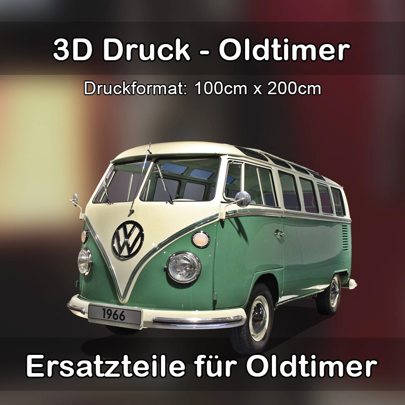 Großformat 3D Druck für Oldtimer Restauration in Hosenfeld 