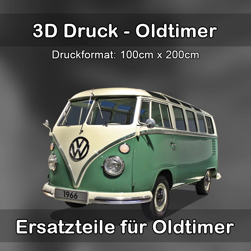 Großformat 3D Druck für Oldtimer Restauration in Hückeswagen 