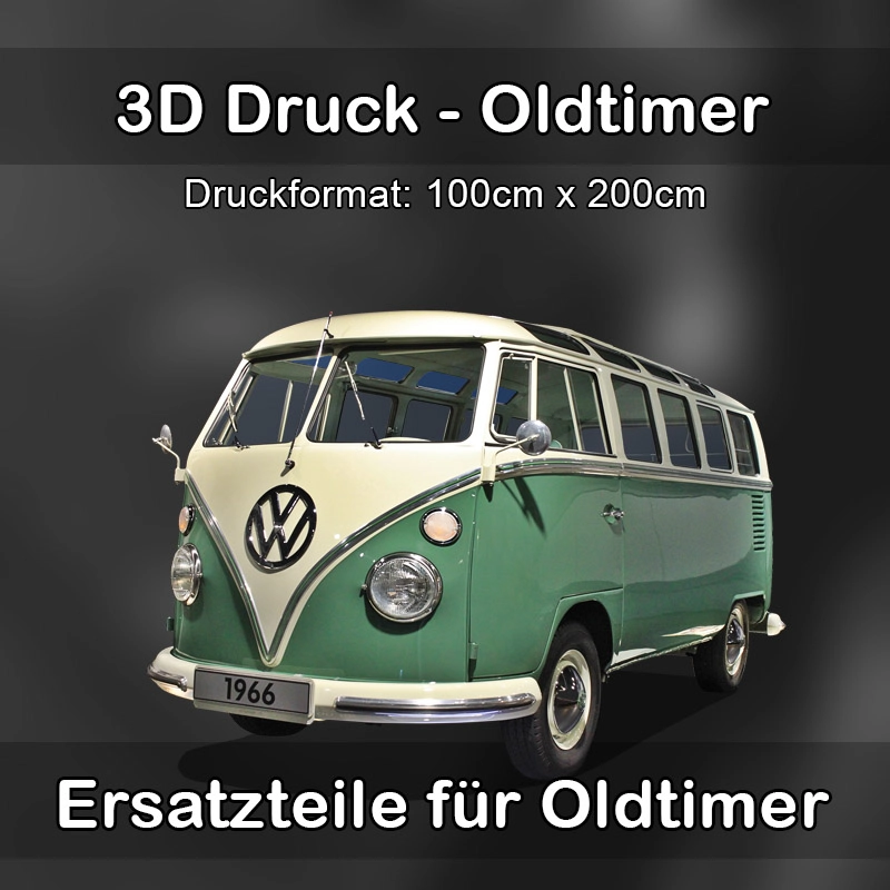 Großformat 3D Druck für Oldtimer Restauration in Hüfingen 