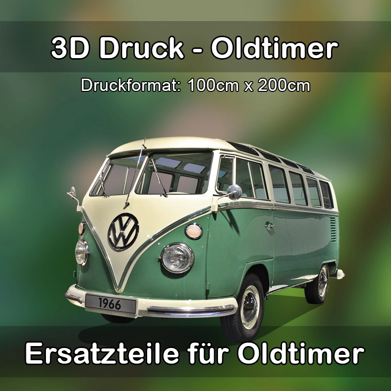 Großformat 3D Druck für Oldtimer Restauration in Hüllhorst 
