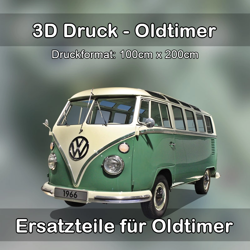 Großformat 3D Druck für Oldtimer Restauration in Hünfelden 