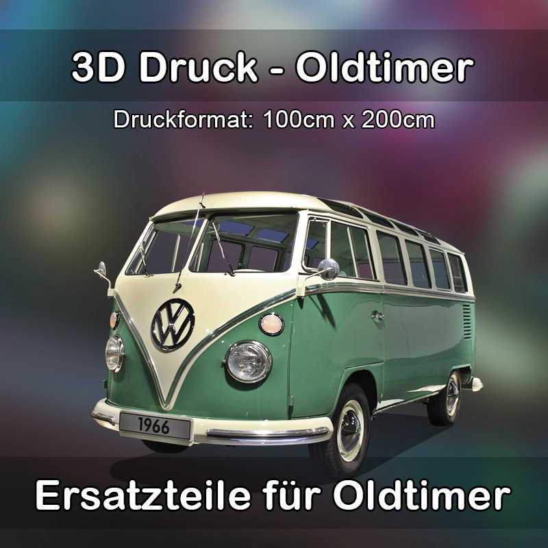 Großformat 3D Druck für Oldtimer Restauration in Hürth 