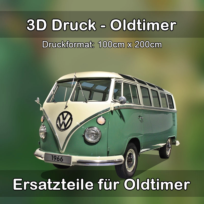 Großformat 3D Druck für Oldtimer Restauration in Hüttenberg 