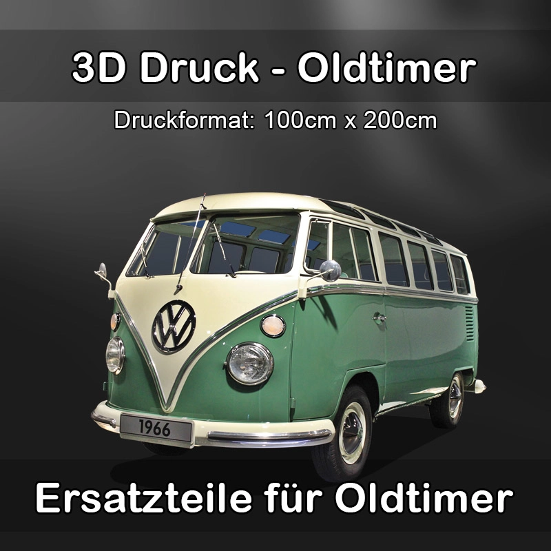 Großformat 3D Druck für Oldtimer Restauration in Hüttlingen 