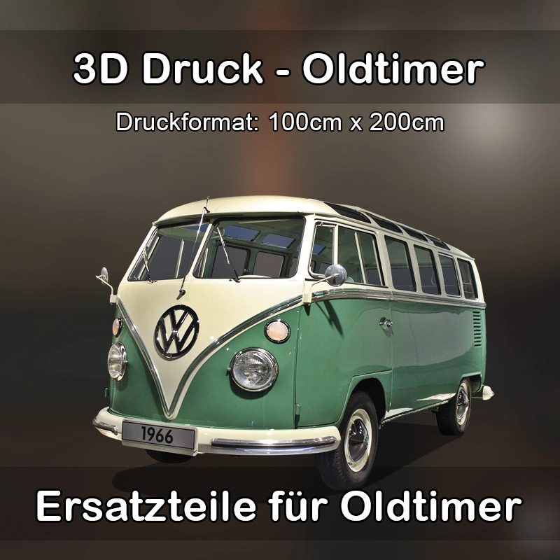 Großformat 3D Druck für Oldtimer Restauration in Husum 