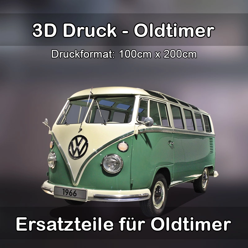Großformat 3D Druck für Oldtimer Restauration in Ichenhausen 