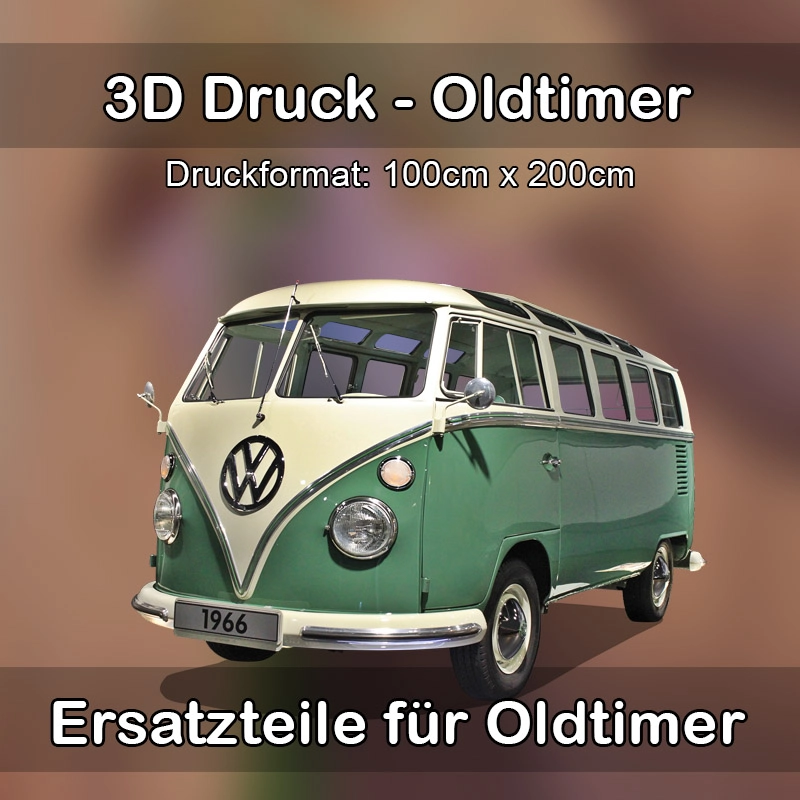 Großformat 3D Druck für Oldtimer Restauration in Igensdorf 