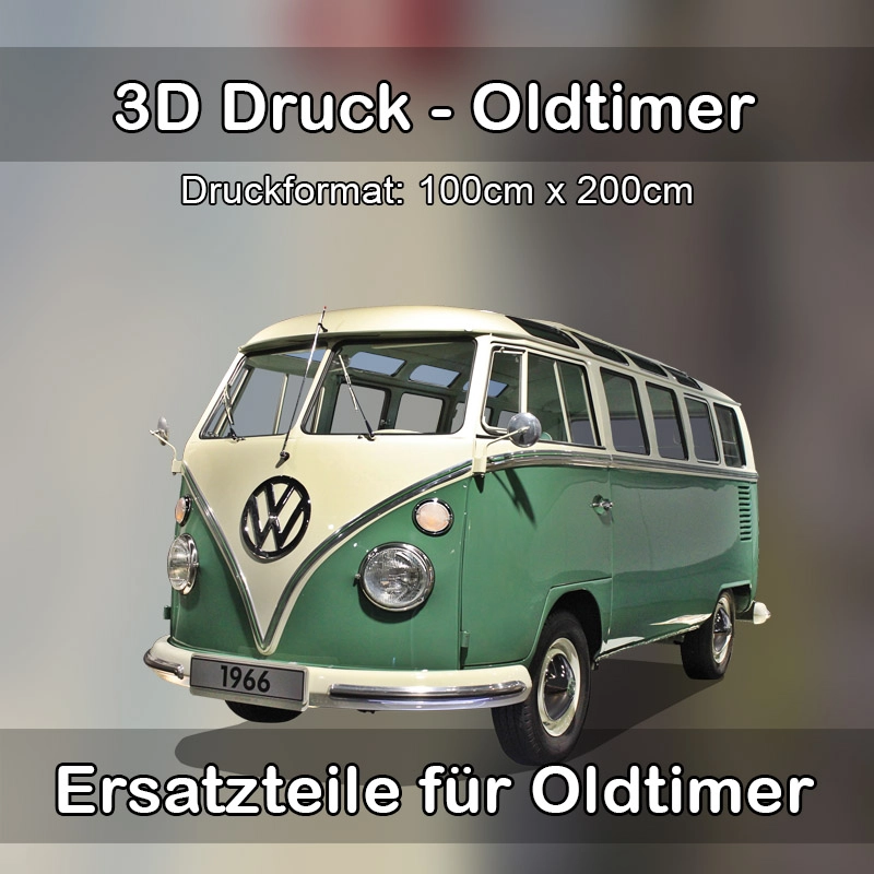 Großformat 3D Druck für Oldtimer Restauration in Igersheim 