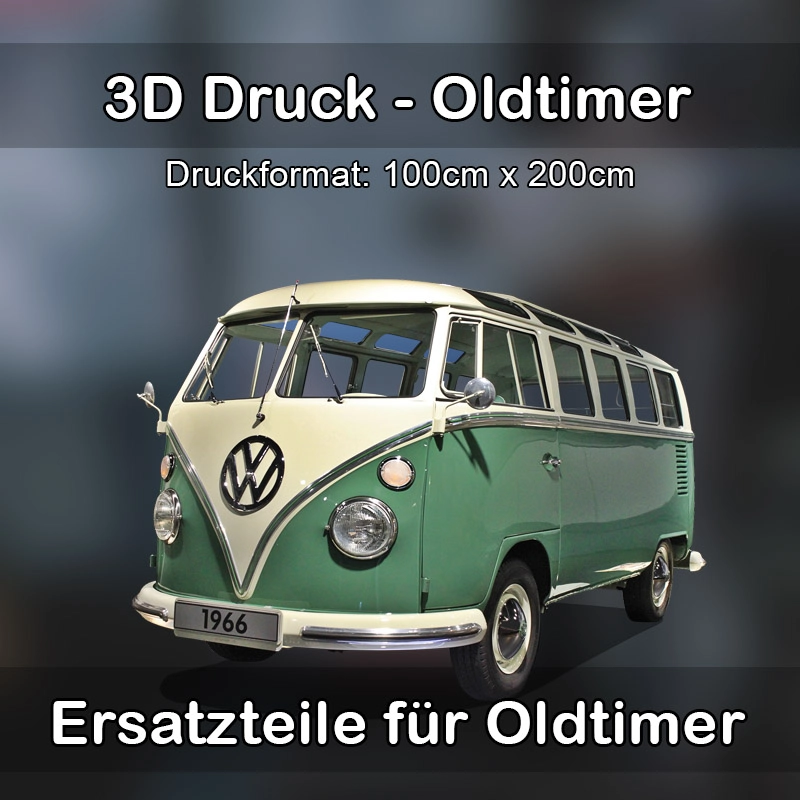 Großformat 3D Druck für Oldtimer Restauration in Ihringen 
