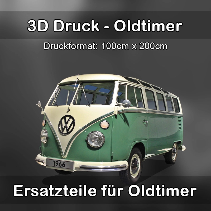 Großformat 3D Druck für Oldtimer Restauration in Ilmenau 