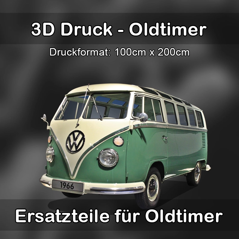 Großformat 3D Druck für Oldtimer Restauration in Ilmtal-Weinstraße 