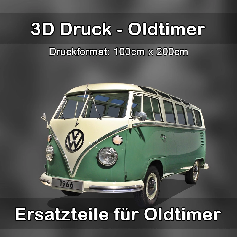 Großformat 3D Druck für Oldtimer Restauration in Ilsenburg (Harz) 