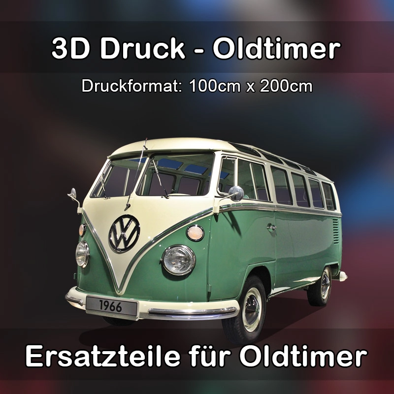 Großformat 3D Druck für Oldtimer Restauration in Ilsfeld 