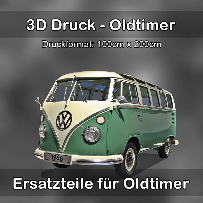 Großformat 3D Druck für Oldtimer Restauration in Ilshofen 