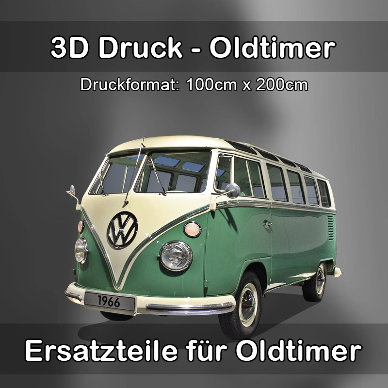 Großformat 3D Druck für Oldtimer Restauration in Ilvesheim 